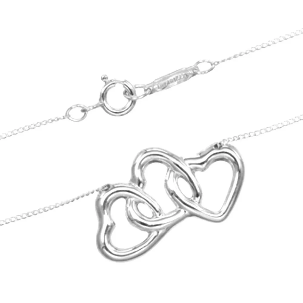 Tiffany & Co. Triple Heart Pendant-Sterling Silver